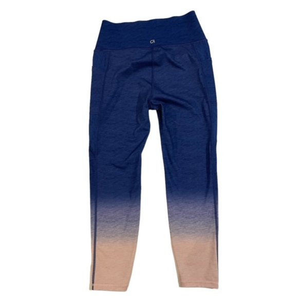 GapFit Sculpt Revolution Legging WMNS Size M – Blue/Pink Ombre - Picture 1 of 5